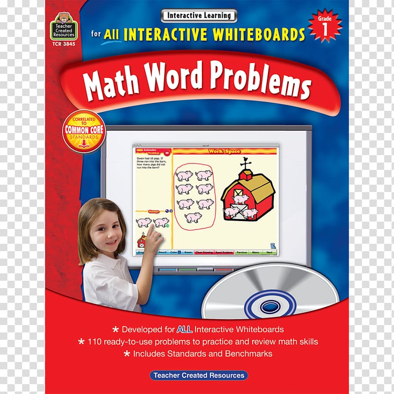 First grade Word problem Mathematics Problem solving Sentence, Mathematics transparent background PNG clipart