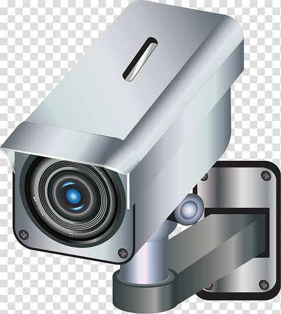 Camera Closed-circuit television Webcam, Wall-mounted camera transparent background PNG clipart