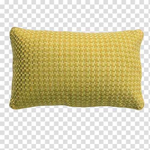 Throw Pillows Yellow Cushion Hinck, pillow transparent background PNG clipart
