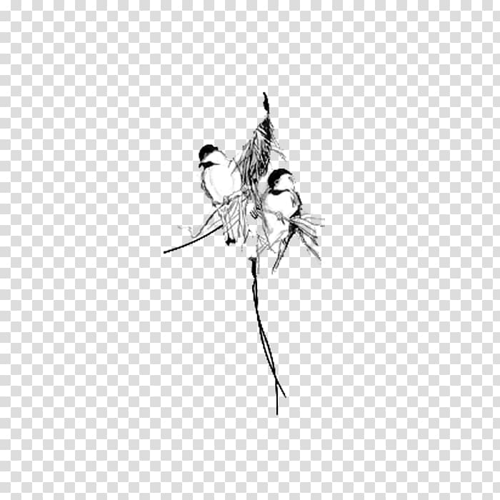 Bird Flight Black and white, bird transparent background PNG clipart