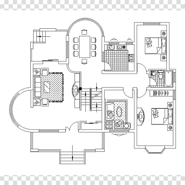 Floor plan Architecture Drawing, cad floor plan transparent background PNG clipart