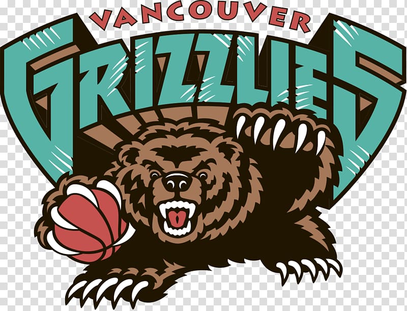 Vancouver Grizzlies Memphis Grizzlies NBA Logo, serge ibaka thunder transparent background PNG clipart