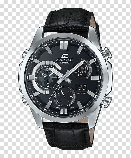 Casio Edifice Watch Strap Chronograph, watch transparent background PNG clipart