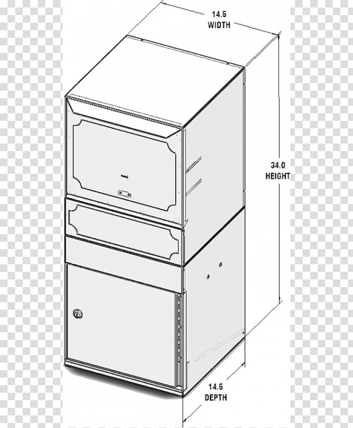 Mail Parcel Delivery File Cabinets Drawer, White hall transparent background PNG clipart