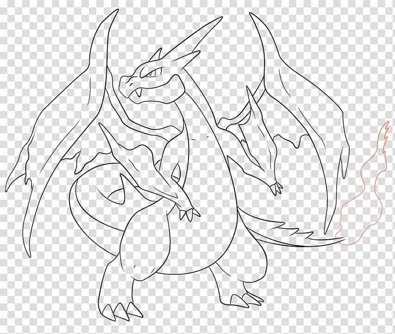 Pokémon X e Y Charizard desenhando Charmeleon Venusaur, Charizard,  mamífero, dragão png