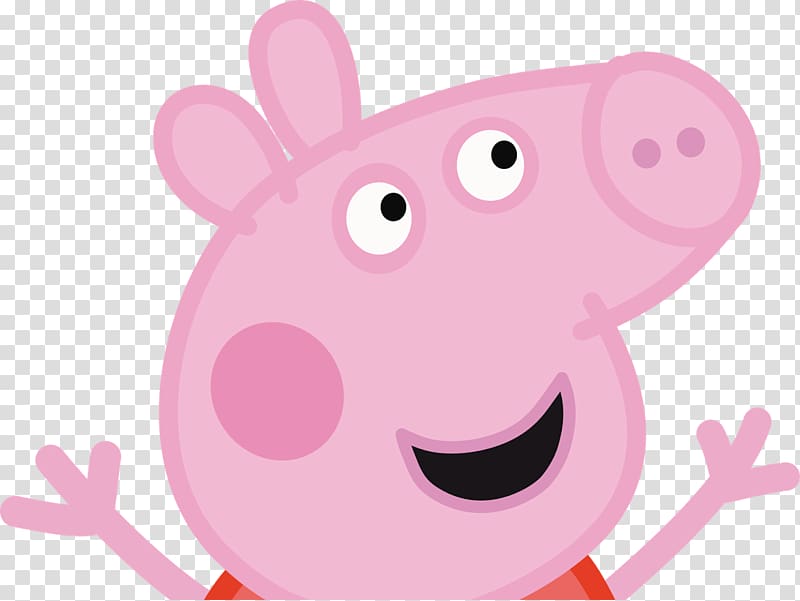 YouTube Drawing George Pig, pig transparent background PNG clipart