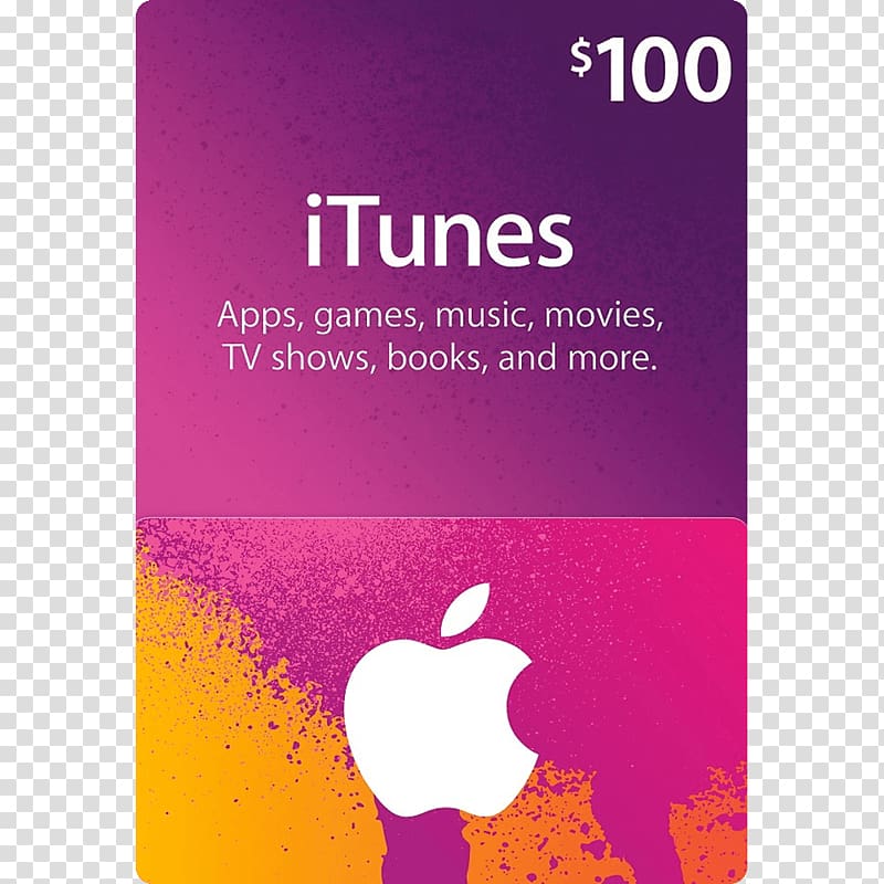 Gift card iTunes Apple App store, gift transparent background PNG clipart