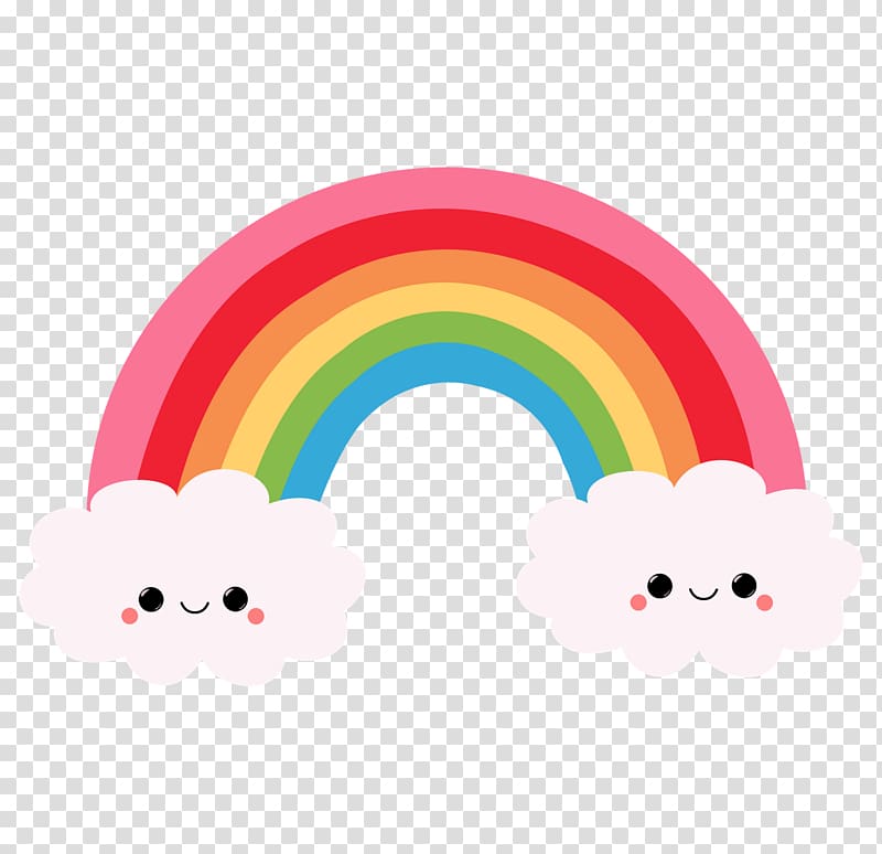 cute rainbow clipart