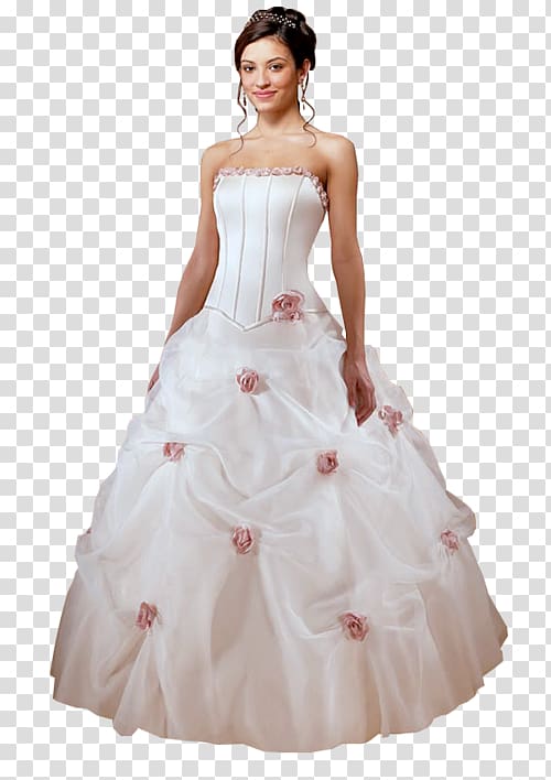 Wedding dress Ball gown, dress transparent background PNG clipart