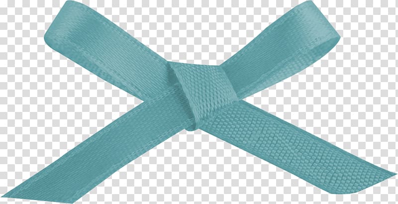 Ribbon, Beautiful blue bow cloth transparent background PNG clipart