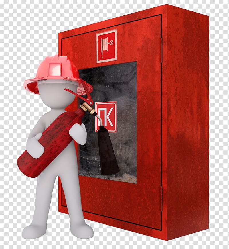 Fire extinguisher Firefighter Conflagration Fire protection, Cartoon character holding a fire extinguisher transparent background PNG clipart