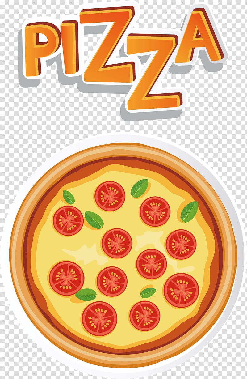 Hamburger Hot dog Pizza Fast food French fries, Creative Food PIZZA transparent background PNG clipart