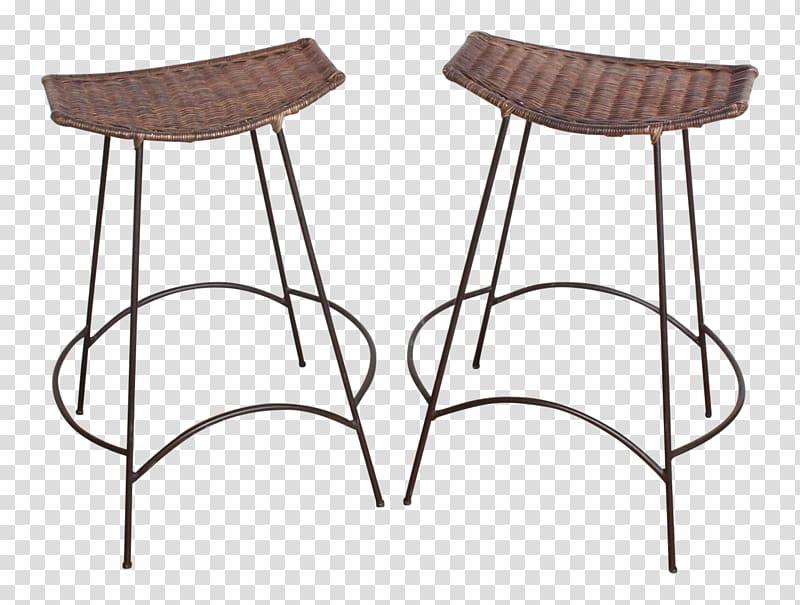 Bar stool Table Chair Seat, iron stool transparent background PNG clipart
