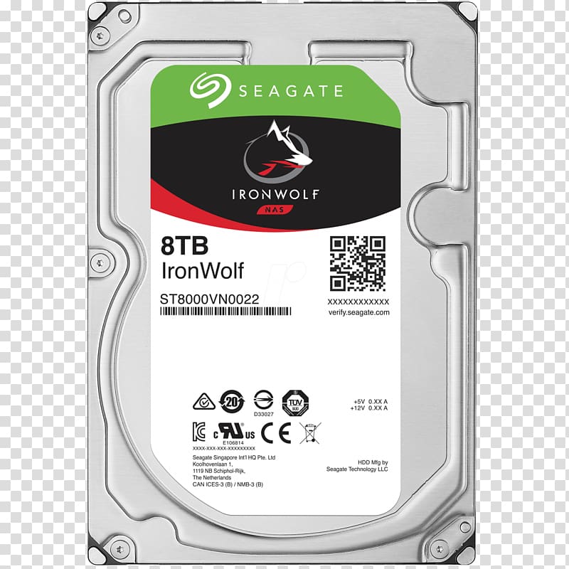 Hard Drives Serial ATA Seagate IronWolf Pro ST2000NE0025 Internal hard drive SATA 6Gb/s 128 MB 3.5