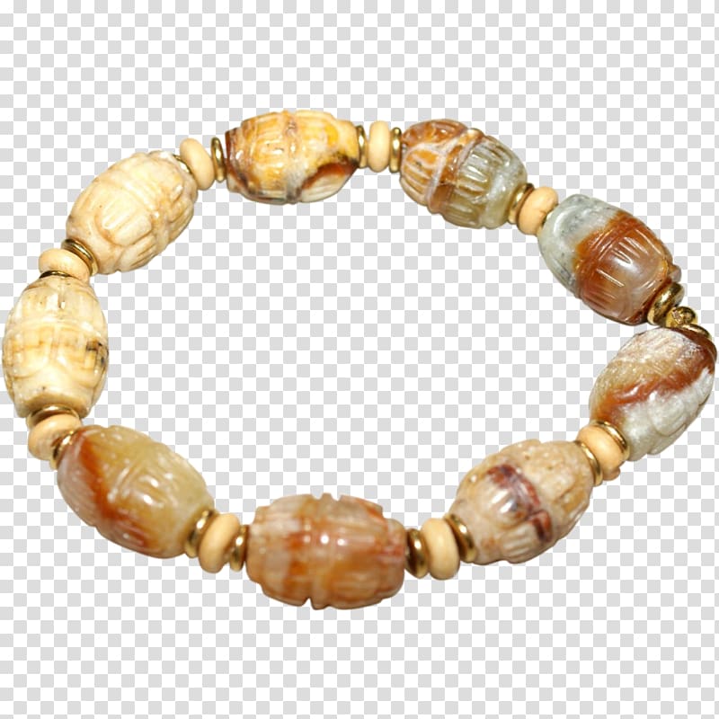 Amber Bead Bracelet, others transparent background PNG clipart