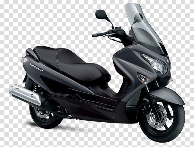 Suzuki Burgman 400 Scooter Motorcycle, suzuki transparent background PNG clipart