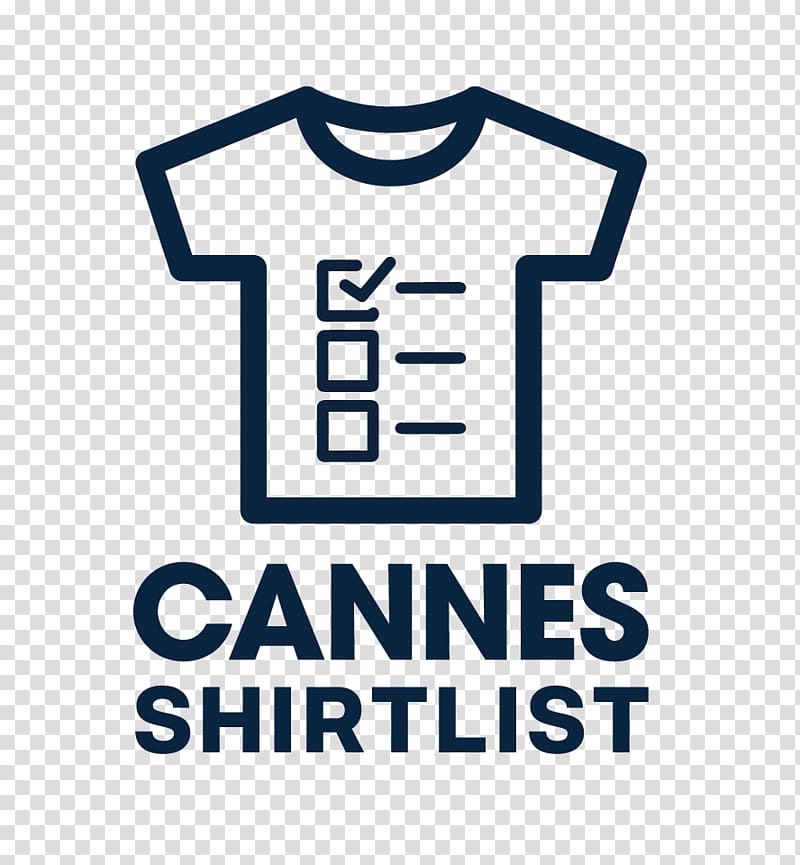 T-shirt Cannes Lions International Festival of Creativity Number, T-shirt transparent background PNG clipart