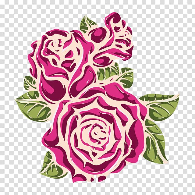 Garden roses Floral design Watercolor painting Cut flowers , flower transparent background PNG clipart