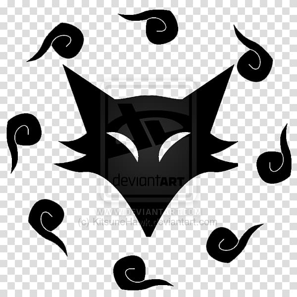 Nine-tailed fox Kitsune Crest Mon Symbol, symbol transparent background PNG clipart