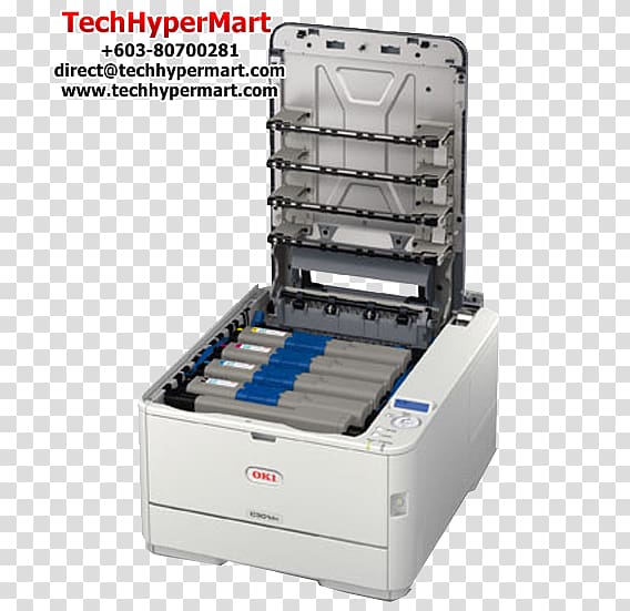 Laser printing LED printer Oki Electric Industry OKI C511, Prin Ready transparent background PNG clipart