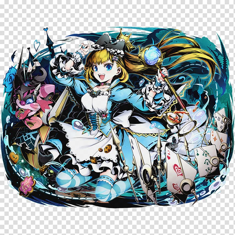 Divine Gate Alice's Adventures in Wonderland Alice: Madness Returns Anime, Alice In Wonderland border transparent background PNG clipart