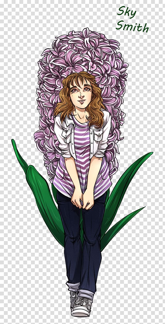 Fan art Cartoon Floral design Flower, IDIOT transparent background PNG clipart