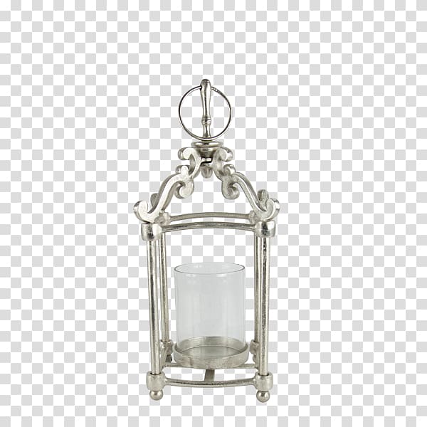 Lighting Lantern Table Candle Silver, table transparent background PNG clipart