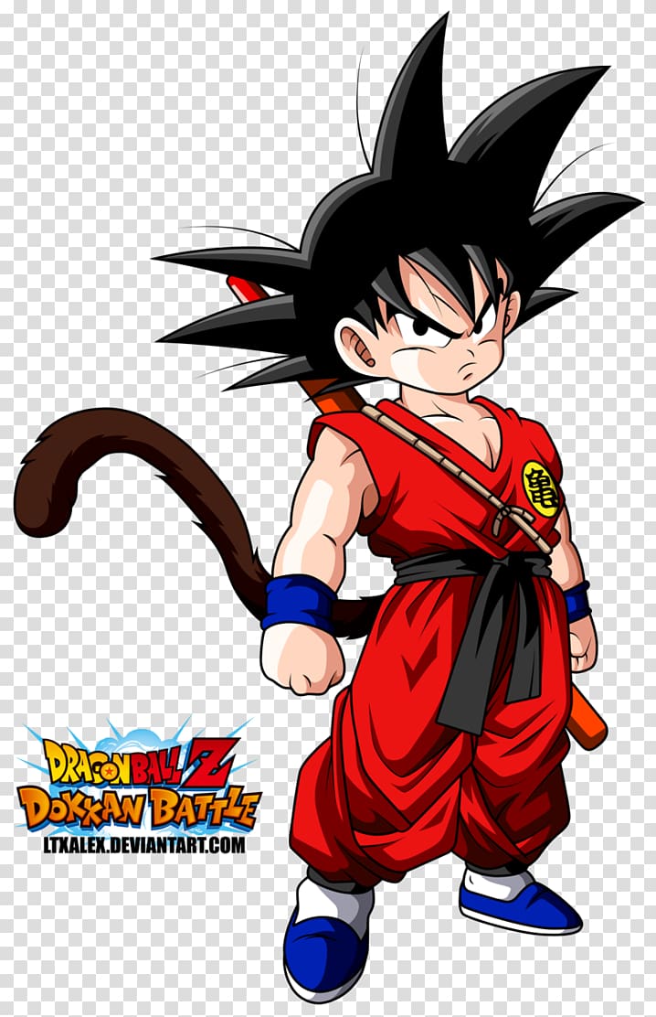 Goku Dragon Ball Z Dokkan Battle Vegeta Gohan Arale Norimaki, goku transparent background PNG clipart