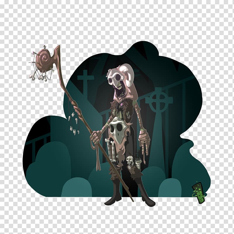 Necromancy Work of art, Necromancer transparent background PNG clipart