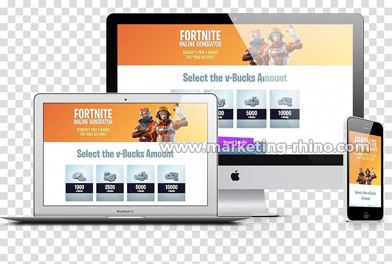 Fortnite Battle Royale Landing page Marketing Display advertising, Marketing transparent background PNG clipart