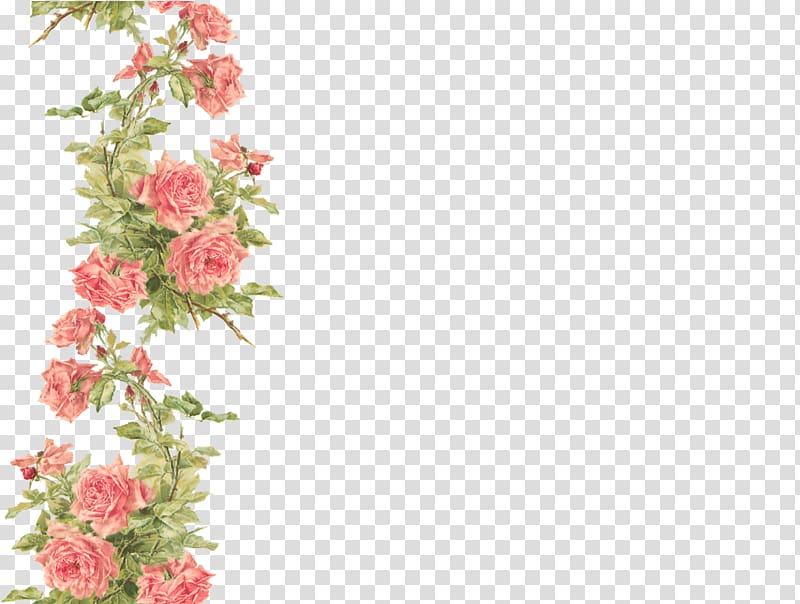 Desktop Flower , fuchsia frame transparent background PNG clipart