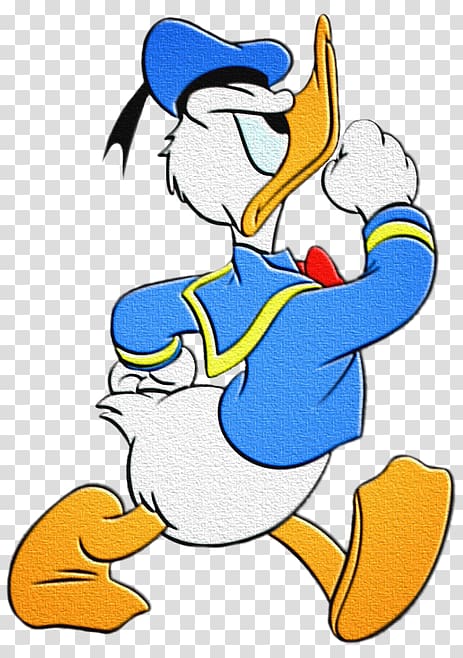 Donald Duck Daisy Duck Pluto Mickey Mouse Goofy, walking back transparent background PNG clipart