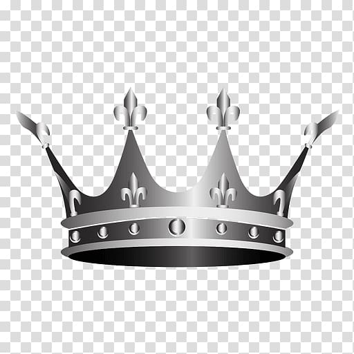 , silver crown transparent background PNG clipart