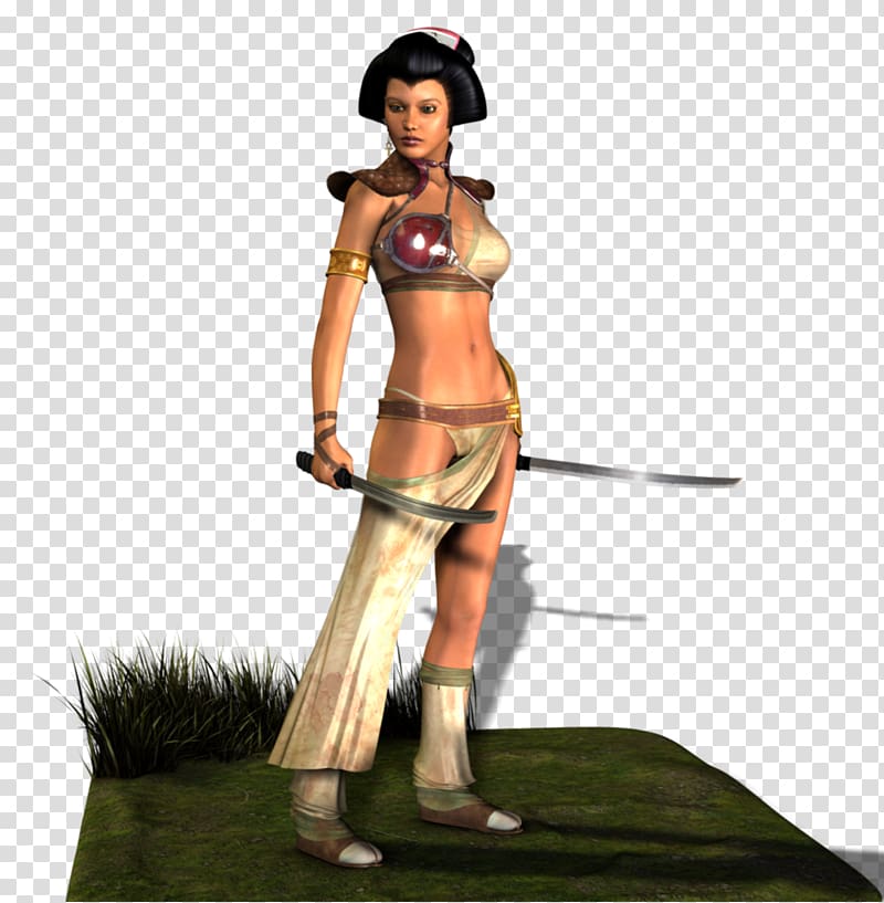 Costume Pornographic film, Samurai Girl transparent background PNG clipart