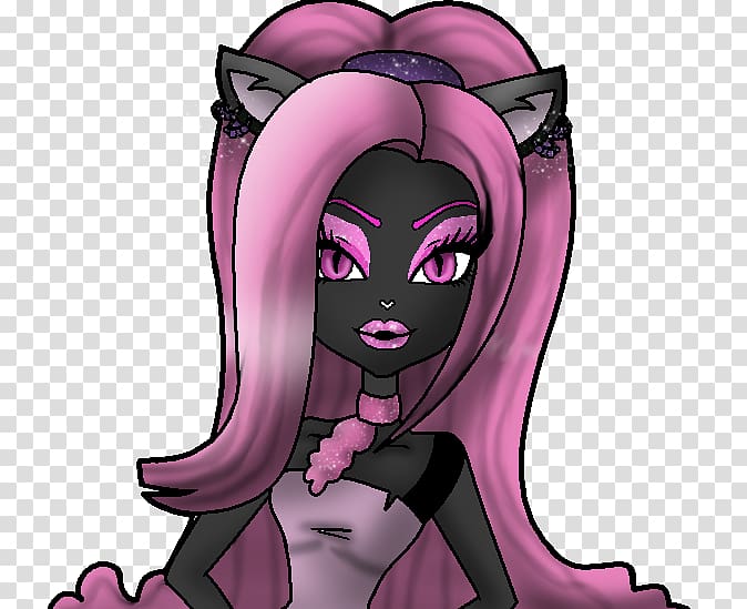Monster High Friday The 13th Catty Noir Doll, monster transparent background PNG clipart