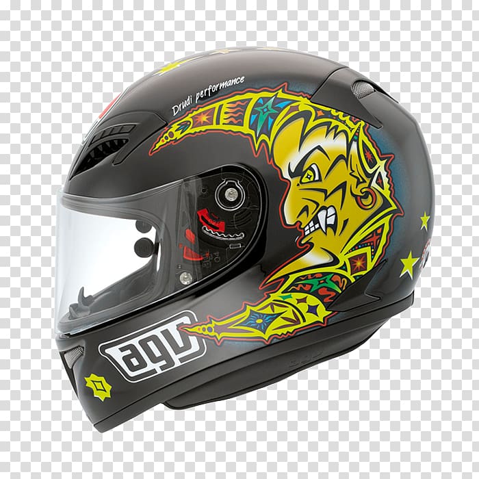 Motorcycle Helmets AGV Sports Group Sun & Moon, motorcycle helmets transparent background PNG clipart