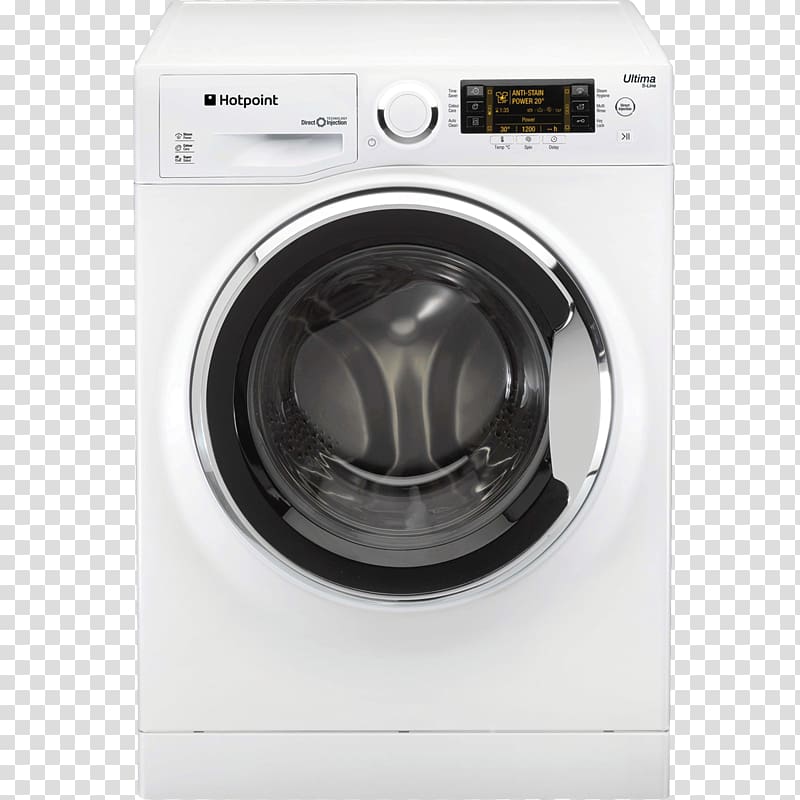 Hotpoint Ultima S-Line RPD 9467 Washing Machines Hotpoint RPD 10kg Ultima S-Line Washing Machine Home appliance, others transparent background PNG clipart