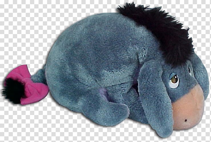 Eeyore Winnie the Pooh Tigger Stuffed Animals & Cuddly Toys Plush, Eeyore transparent background PNG clipart