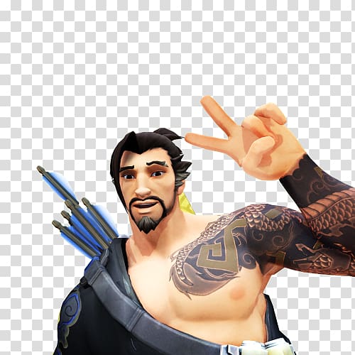 Thumb Overwatch Hanzo Upper limb Finger, arm transparent background PNG clipart