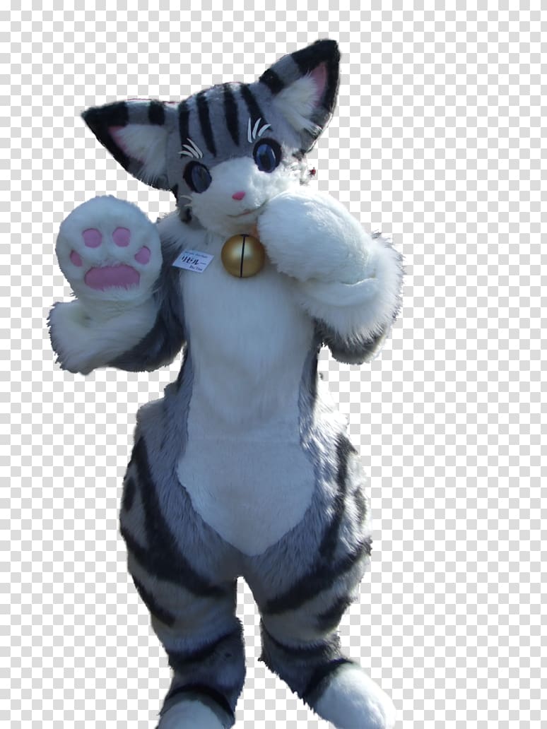 Fursuit Costume Cat Furry fandom Cosplay, Cat transparent background PNG clipart