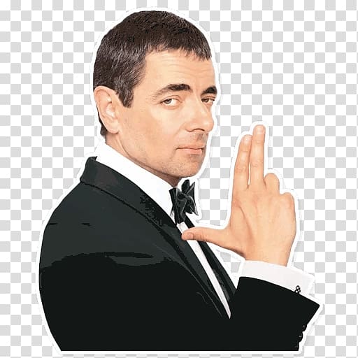 Johnny English Film Series Rowan Atkinson Hollywood Spy film, actor transparent background PNG clipart