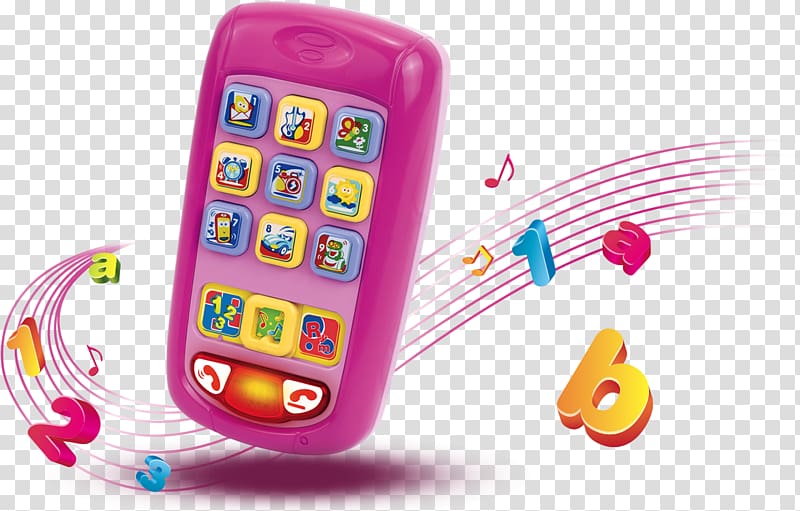 Smartphone Educational Toys Child Mobile Phones, smartphone transparent background PNG clipart