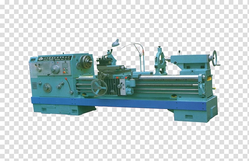 Metal lathe Machine tool Computer numerical control, Green CNC machine tools transparent background PNG clipart
