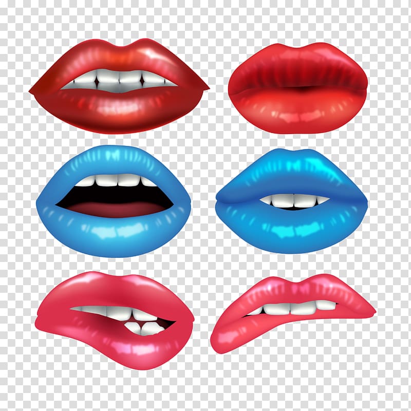 Lip Euclidean Animal bite Mouth, Sexy Lips transparent background PNG clipart