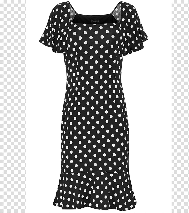 Dress Polka dot Clothing Fashion Formal wear, elegant fashion scale texture material transparent background PNG clipart