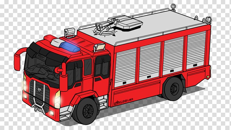 Fire engine Car Hydraulic rescue tools Fire department, car transparent background PNG clipart