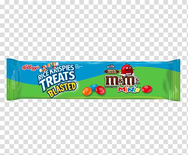 Rice Krispies Treats Breakfast cereal Mars Snackfood M&M\'s Minis Milk Chocolate Candies, candy transparent background PNG clipart