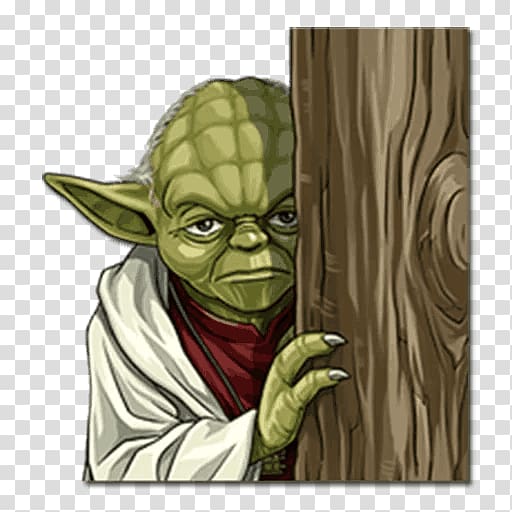 Sticker Portable Network Graphics Illustration, Star Wars yoda transparent background PNG clipart