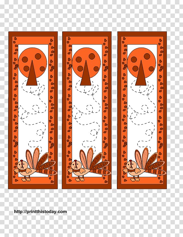 Thanksgiving Bookmark Turkey meat , Free Thanksgiving transparent background PNG clipart