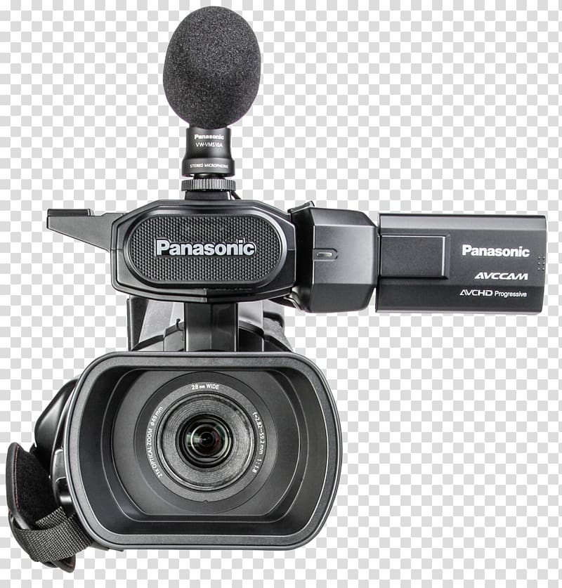 Panasonic AVCCAM AG-AC8 Video Cameras Microphone, microphone transparent background PNG clipart